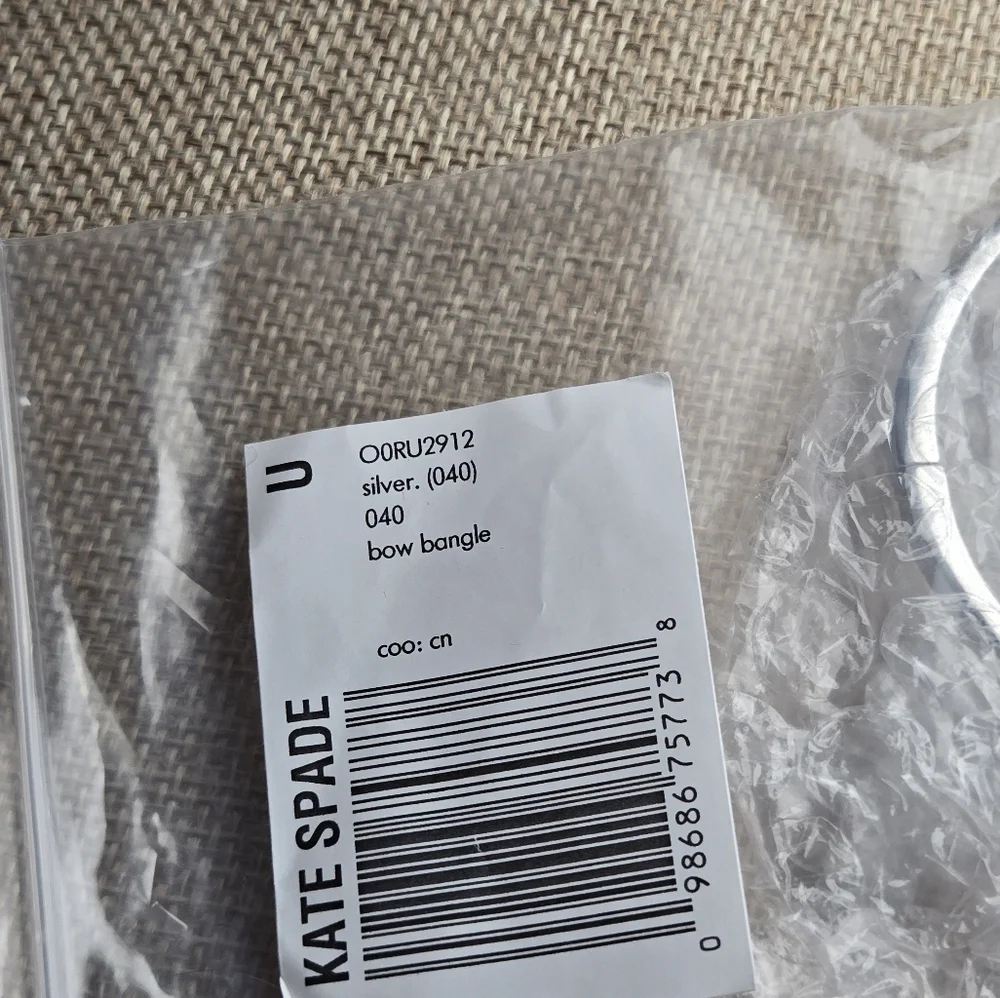 Kate Spade Silver Bangle Set - Picture 3 of 10